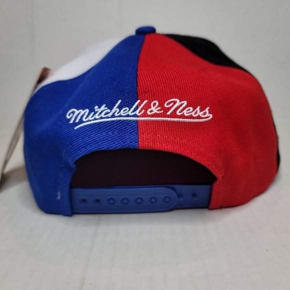 Philadelphia 76ers Mitchell & Ness NBA 75th Anniversary What The? Snapback Hat. - Picture 4 of 6